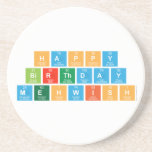 Happy
 birthday
 mehwish  Coasters (Sandstone)