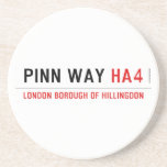 Pinn Way  Coasters (Sandstone)