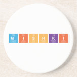 mishki  Coasters (Sandstone)