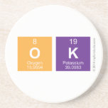 Ok  Coasters (Sandstone)