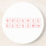 intelligent
 entourage   Coasters (Sandstone)