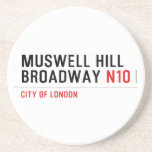 MUSWELL HILL BROADWAY  Coasters (Sandstone)