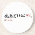 ALL SAINTS ROAD  Coasters (Sandstone)