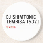 DJ SHIMTONIC TEMBISA 1632  Coasters (Sandstone)