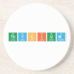 Thycium  Coasters (Sandstone)