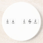 oh c|rap  Coasters (Sandstone)