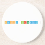 HAPPY BIRTHDAY   Coasters (Sandstone)