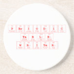 Periodic
 Table
 Writer  Coasters (Sandstone)