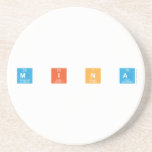 M I N A  Coasters (Sandstone)