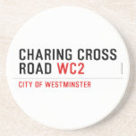 Charing Cross Road  Coasters (Sandstone)