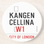    KANGEN CELLINA     Coasters (Sandstone)