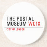 the postal museum  Coasters (Sandstone)