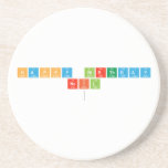 Happy birthday
 Neil
   Coasters (Sandstone)