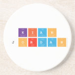 kian 
 jordan  Coasters (Sandstone)