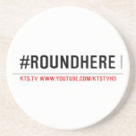 #roundhere  Coasters (Sandstone)