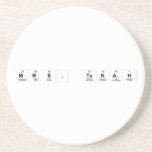 Mrs. Takah  Coasters (Sandstone)