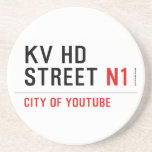 KV HD Street  Coasters (Sandstone)