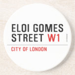 ELOI GOMES Street  Coasters (Sandstone)