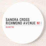 Sandra Cross Richmond Avenue  Coasters (Sandstone)