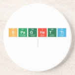 Spaghetti   Coasters (Sandstone)