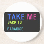 Take  Coasters (Sandstone)