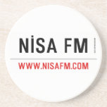 NİSA FM  Coasters (Sandstone)