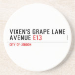 Vixen's Grape Lane  Avenue  Coasters (Sandstone)