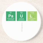 PAUL
   Coasters (Sandstone)