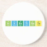 Investigate  Coasters (Sandstone)