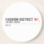 Fashion District  Coasters (Sandstone)