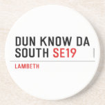 DUN KNOW DA SOUTH  Coasters (Sandstone)