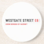 Westgate Street  Coasters (Sandstone)
