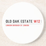Old Oak estate  Coasters (Sandstone)