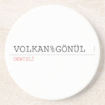 VOLKAN%GÖNÜL  Coasters (Sandstone)