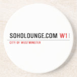 SohoLounge.com  Coasters (Sandstone)