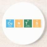 CUNTS  Coasters (Sandstone)