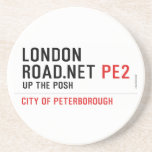 London Road.Net  Coasters (Sandstone)