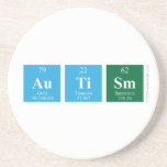 autism  Coasters (Sandstone)