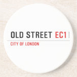old street  Coasters (Sandstone)