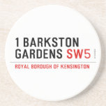 1 barkston gardens  Coasters (Sandstone)