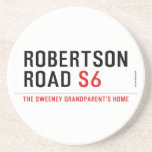 Robertson Road  Coasters (Sandstone)
