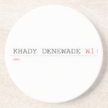 Khady denewade  Coasters (Sandstone)