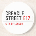Creacle Street  Coasters (Sandstone)