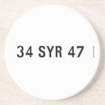 34 SYR 47  Coasters (Sandstone)