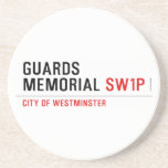 guards memorial  Coasters (Sandstone)