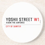 Yoshii Street  Coasters (Sandstone)