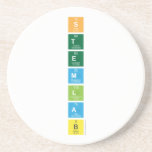 S
 T
 E
 M
 L
 A
 B  Coasters (Sandstone)