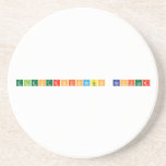 Electroforesis Capilar  Coasters (Sandstone)