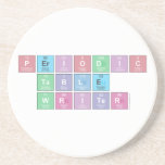 Periodic
 Table
 Writer  Coasters (Sandstone)