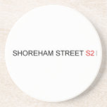 SHOREHAM STREET  Coasters (Sandstone)
